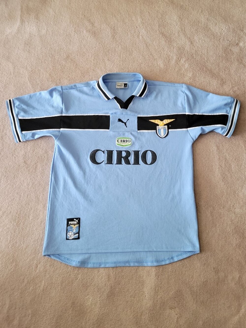 Puma S.S. Lazio Vintage Fifa Soccer Jersey 1998 1999 2000 Vintage
